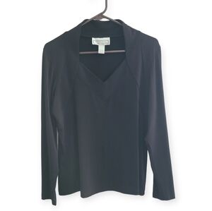 Simonton‎ Says by George Simonton Large black dress top